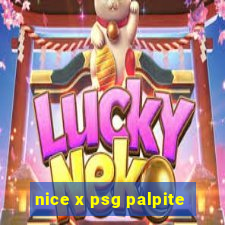 nice x psg palpite